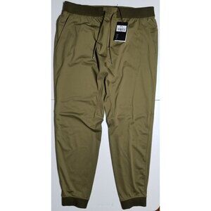 ZYIA Active 1500XL Olive Green Premium Joggers Athletic Pants Men's XL 31" NWT